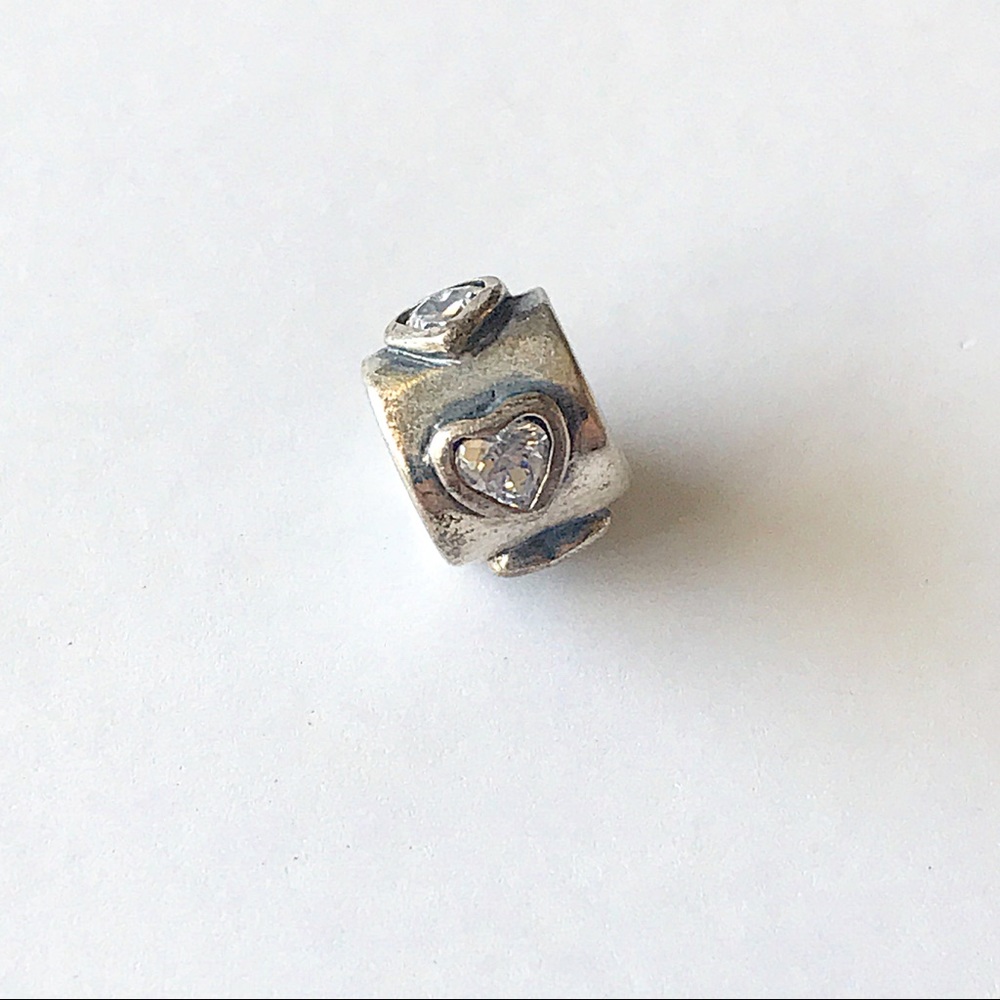 Crystal Hearts Charm